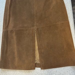 Woman's Leather Skirt